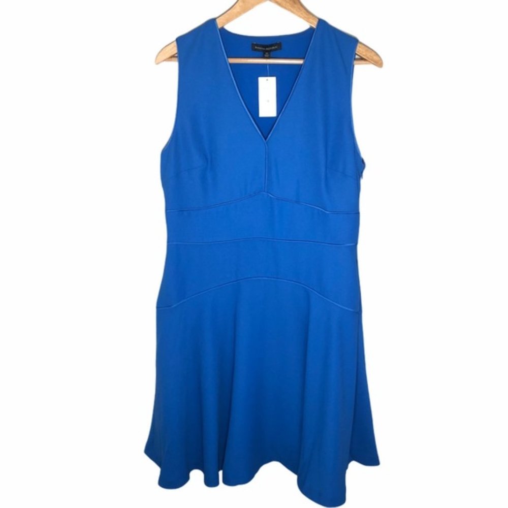 Banana Republic Classic Blue Dress NWT